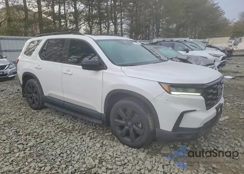 2025 Honda Pilot Black из США, поврежденный, VIN 5FNYG1H99SB025765